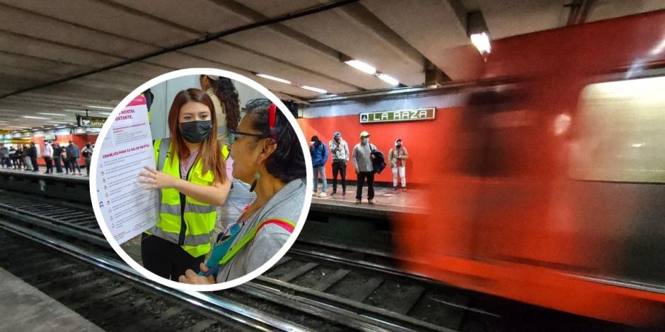 El Metro CDMX continúa con el programa "Salvando Vidas".