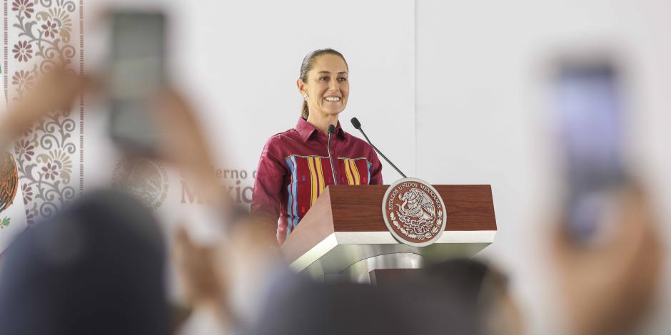 Claudia Sheinbaum, Presidenta de México.