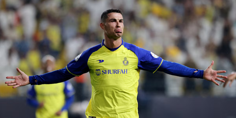 Cristiano Ronaldo festeja gol con el Al-Nassr