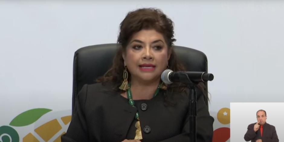 Clara Brugada, jefa de Gobierno de la CDMX.