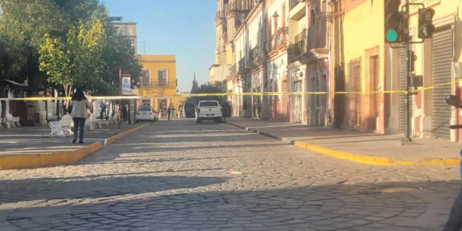 La mañana de este lunes se reportó una agresión armada en la colonia centro del municipio de Jerez, Zacatecas.