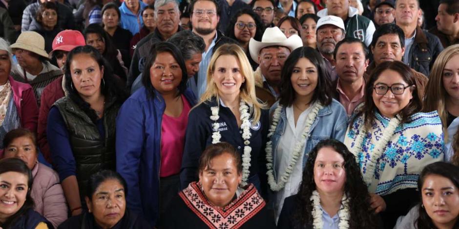 Vamos a renovar, unir y hacer ganar a Acción Nacional, asegura Romina Contreras.