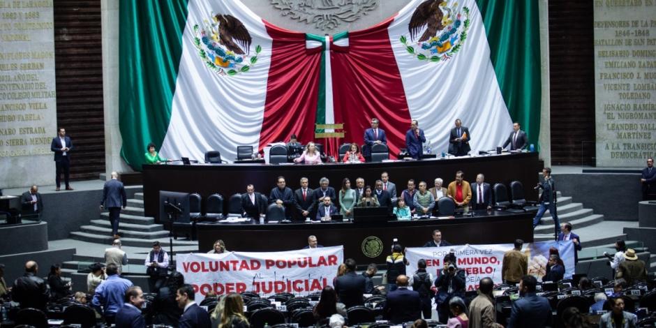 Cámara de Diputados, este lunes 14 de octubre.