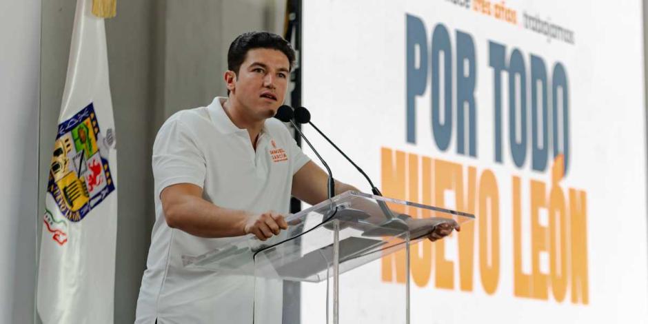 Samuel García destaca obras de movilidad, seguridad y de servicios en 13 municipios de la zona periférica.