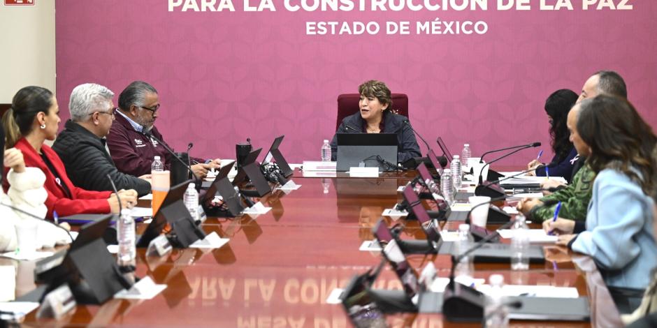 Delfina Gómez, gobernadora del Estado de México.