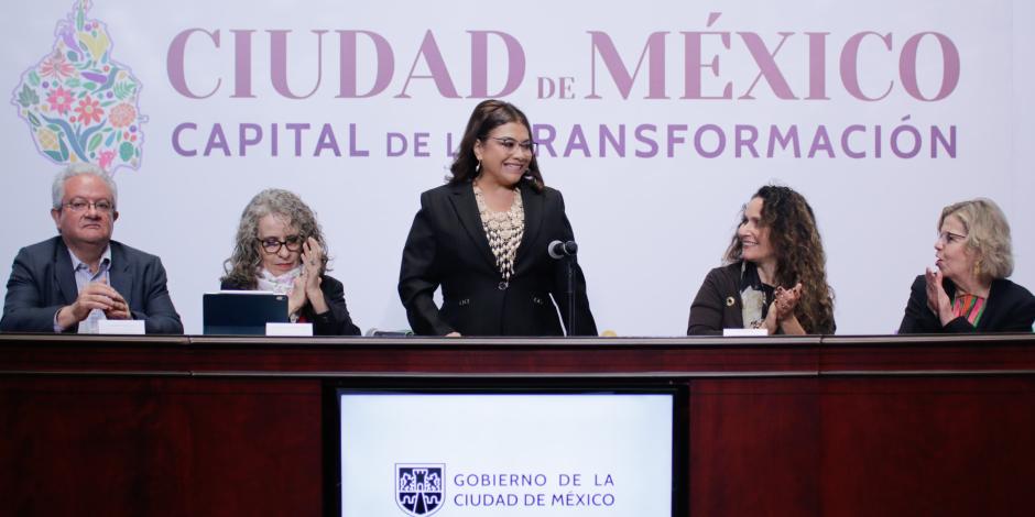 Clara Brugada, jefa de Gobierno de la Ciudad de México.