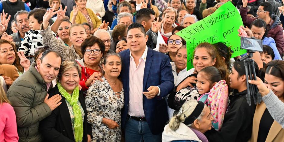 Ricardo Gallardo, gobernador de San Luis Potosí.