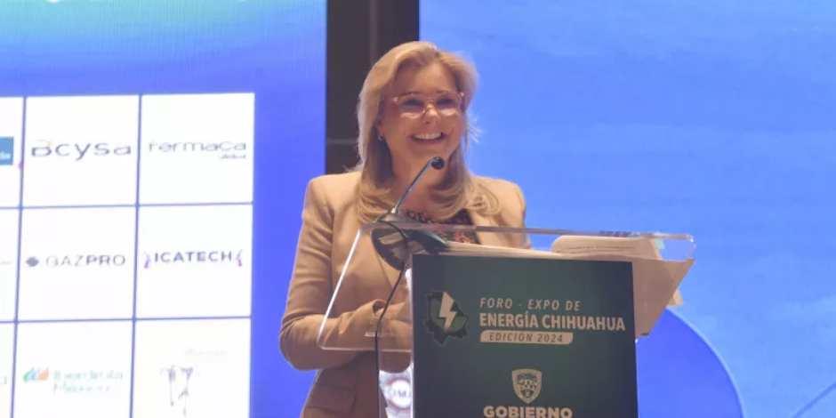 Maru Campos presenta proyecto con CFE para garantizar suministro eléctrico en Chihuahua y Ciudad Juárez.