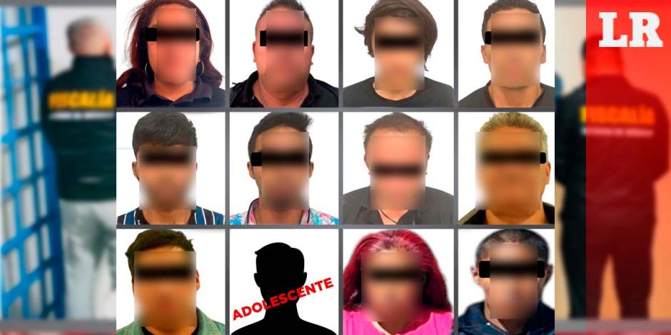 Caen 12 integrantes de 4 células delictivas en Huehuetoca, Tultepec, La Paz y Almoloya de Juárez.