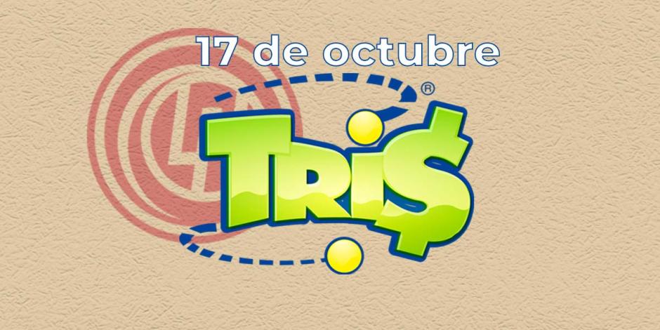 Resultados del Tris de hoy 17 de octubre del 2024.