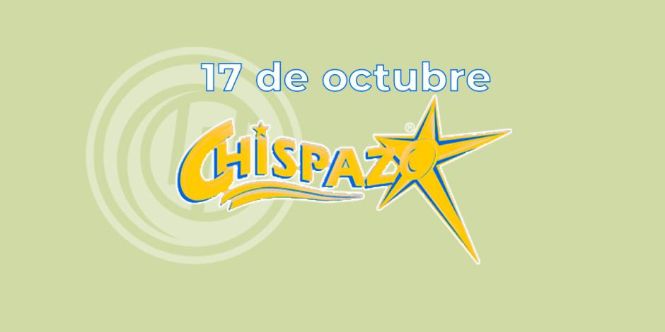 Resultados del Chispazo de hoy 17 de octubre del 2024.