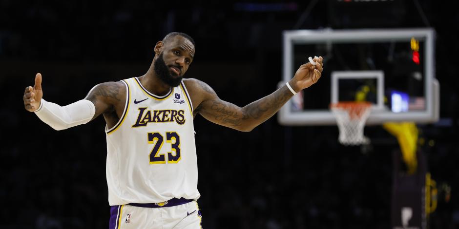 LeBron James, alero de los Lakers de Los Ángeles, competirá en su temporada 22 de la NBA