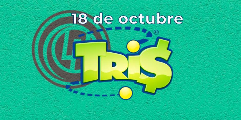 Resultados del Tris de hoy 18 de octubre del 2024.