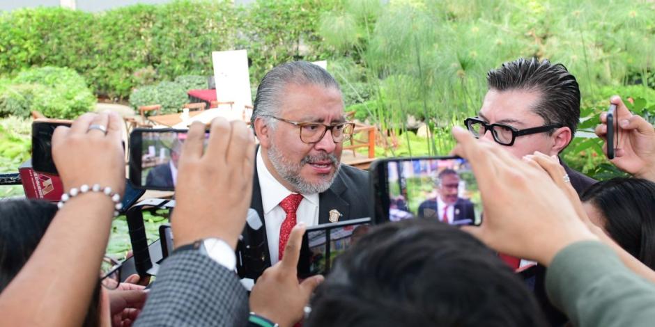 Gobierno del Edomex mantendrá diálogo con normalistas de Tenería, afirma Horacio Duarte.