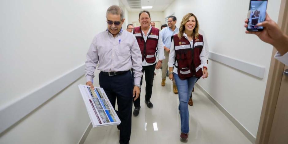 Marina del Pilar realiza recorrido por el próximo Hospital de la Zona Este.