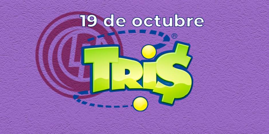 Resultados del Tris de hoy 19 de octubre del 2024.