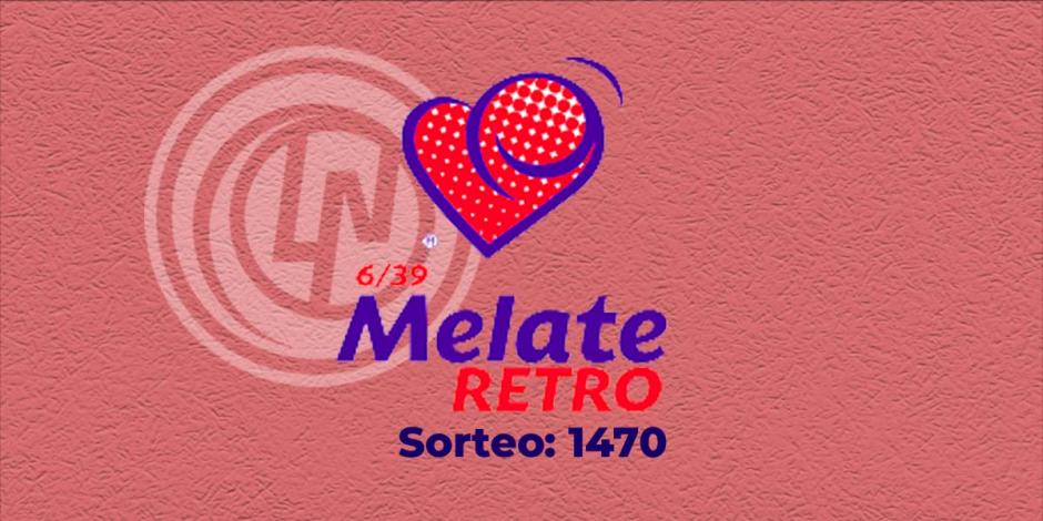 Ve los resultados del Melate Retro en su sorteo 1470, celebrado este 19 de octubre del 2024.