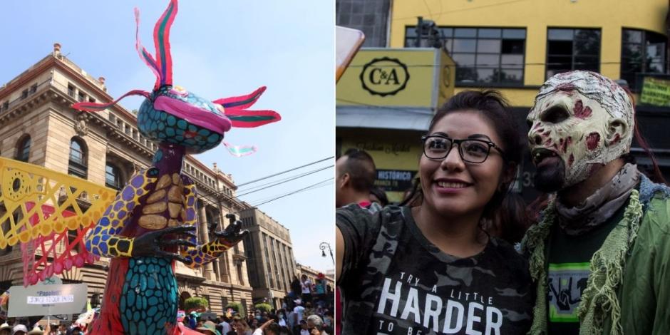 Esta es la ruta del Desfile Monumental de Alebrijes y la Marcha Zombie 2024.