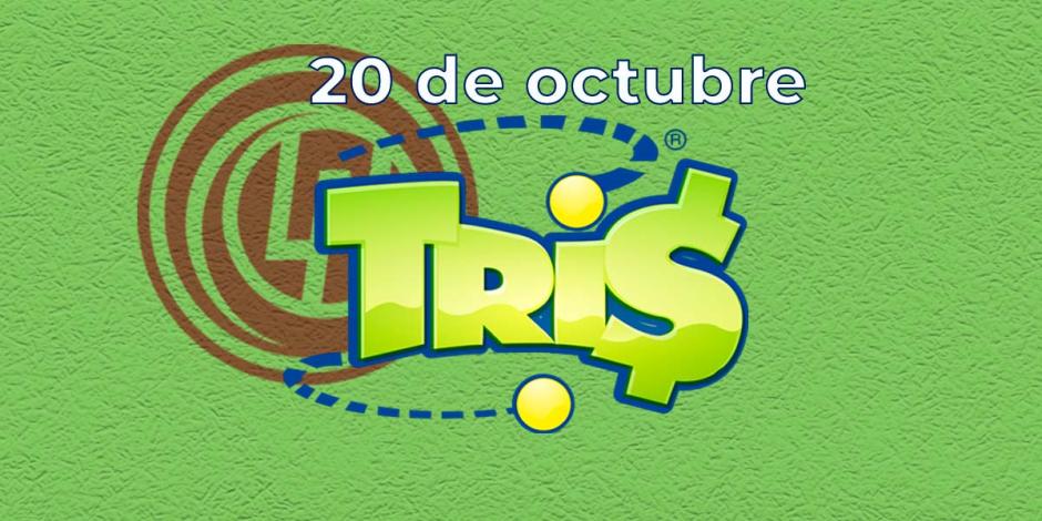 Resultados del Tris de hoy 20 de octubre del 2024.