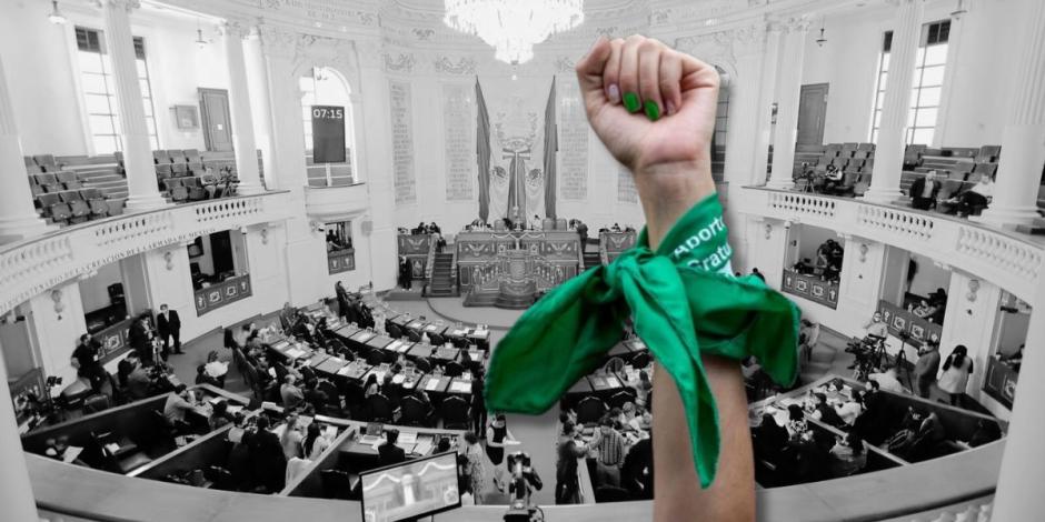 En el Congreso de la Ciudad de México propusieron eliminar el aborto del código civil.