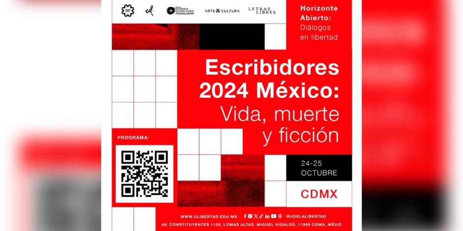 Escribidores 2024 México. Conoce el programa para el festival este 24 y 25 de octubre