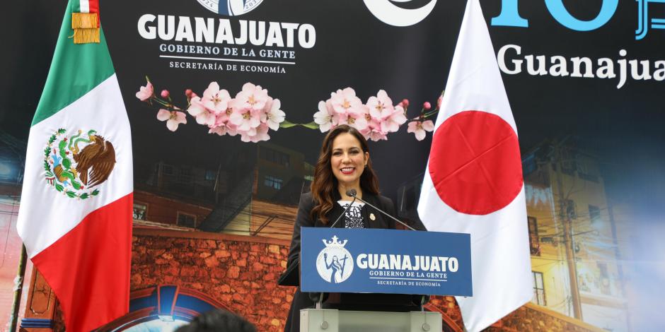 La Gobernadora de Guanajuato, Libia Dennise Muñoz Ledo, destaca el compromiso con Hiroshima para fortalecer lazos de amistad y cooperación tras una década de colaboración.