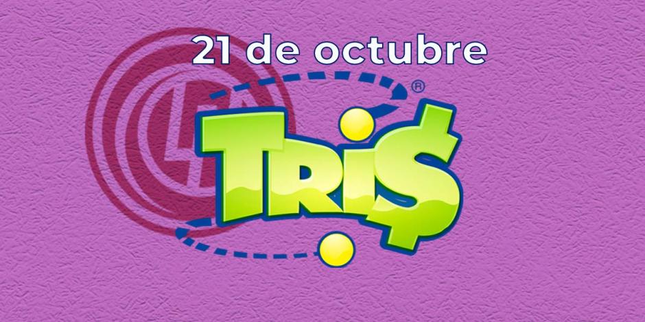 Resultados del Tris de hoy 21 de octubre del 2024.