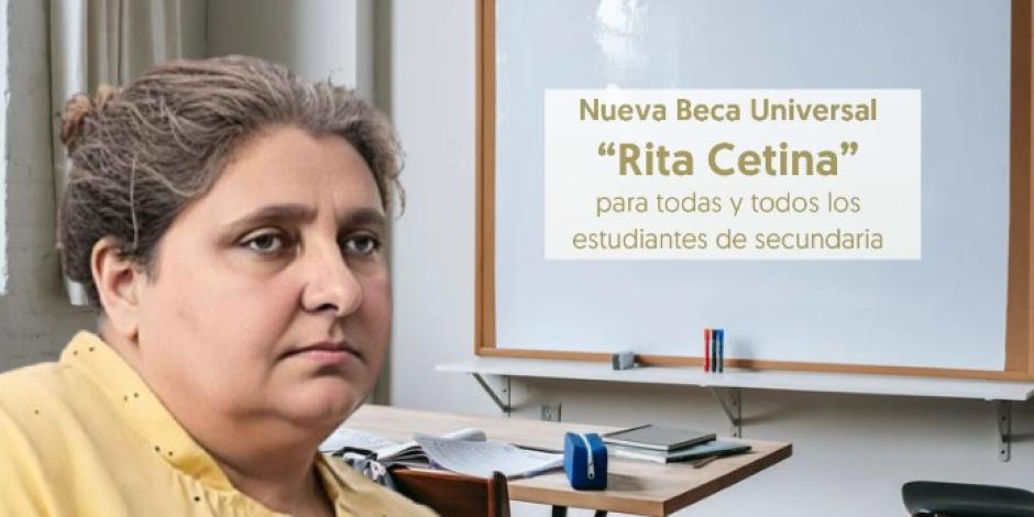 La fecha de registro a la Beca Rita Cetina Gutiérrez fue dada a conocer esta mañana por el titular de la SEP, Mario Delgado.