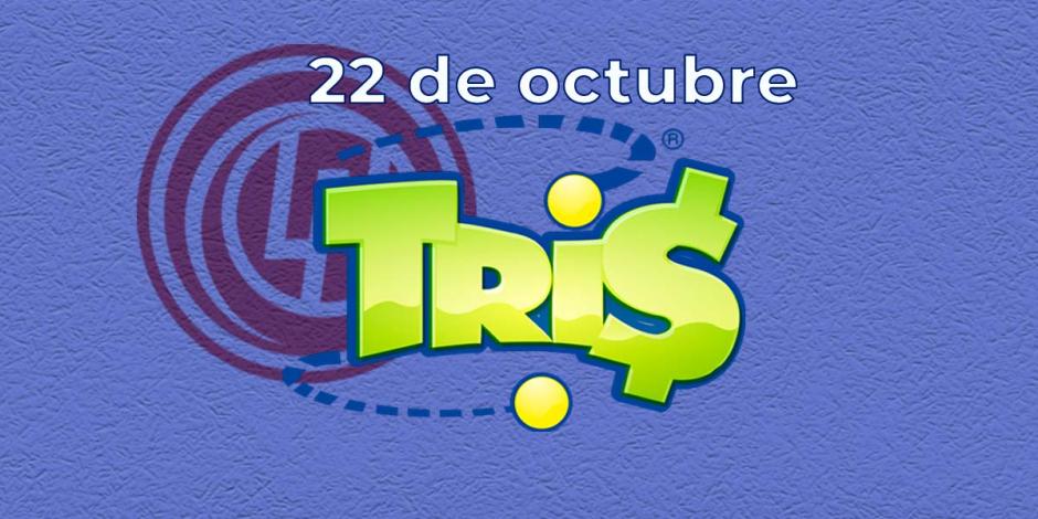 Resultados del Tris de hoy 22 de octubre del 2024.