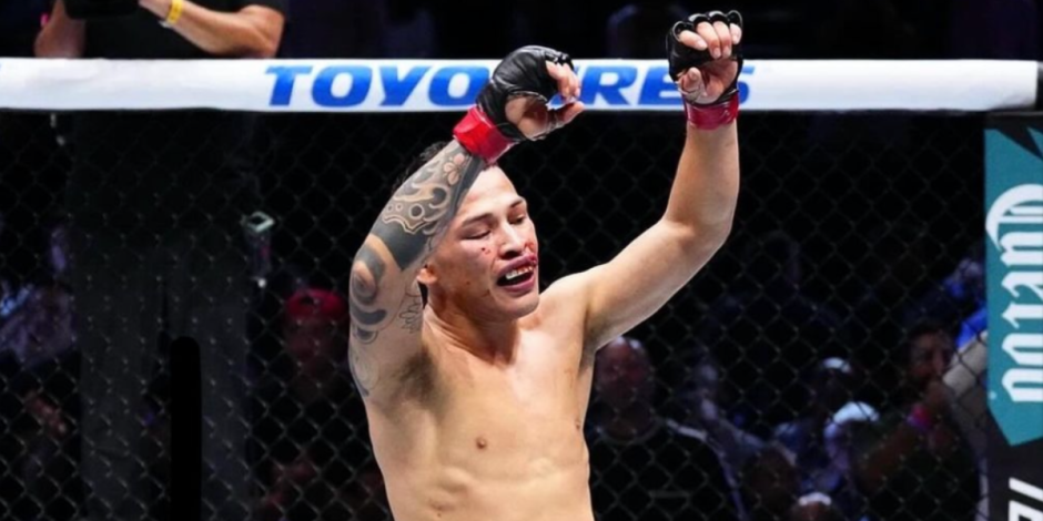 Ronaldo 'Lazy Boy' Rodríguez en la 'Noche UFC' en Las Vegas