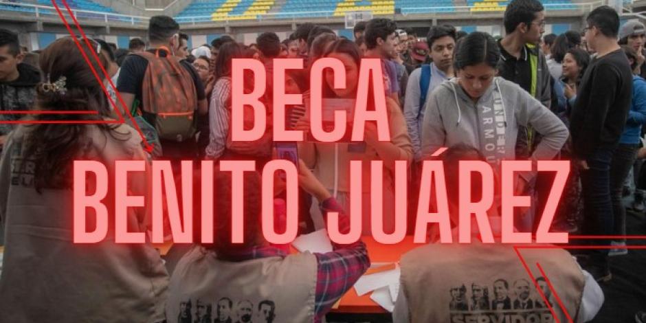 La Beca Benito Juárez se entrega a estudiantes en México.