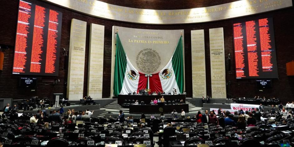 En la imagen, el Pleno de la Cámara de Diputados.