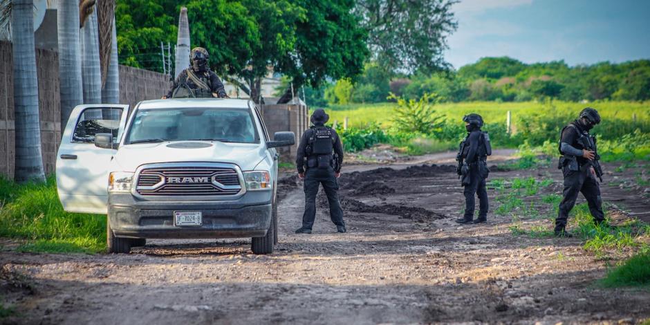 Finca donde presuntamente fue secuestrado El Mayo, el pasado 31 de agosto.