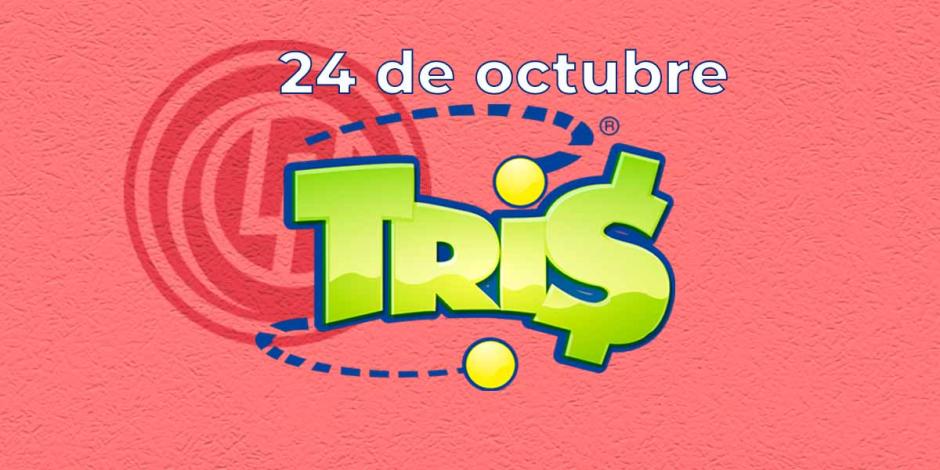 Resultados del Tris de hoy 24 de octubre del 2024.