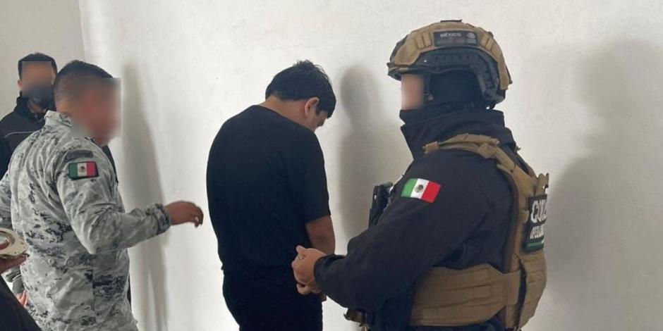 Detienen a Edwin Antonio 'N', uno de los principales generadores de violencia en Sinaloa.