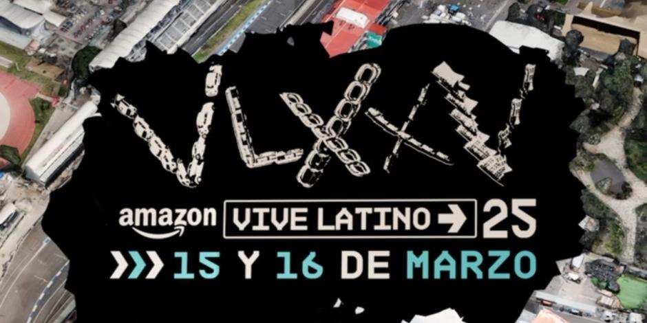 Vive Latino 2025 revela su cartel, ¿Qué artistas se presentarán?