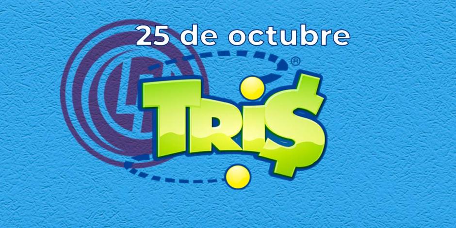 Resultados del Tris de hoy 25 de octubre del 2024.