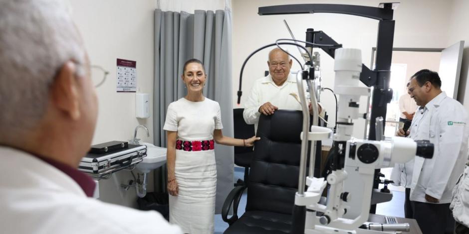 Claudia Sheinbaum inaugura Hospital General Santa Rosalía.