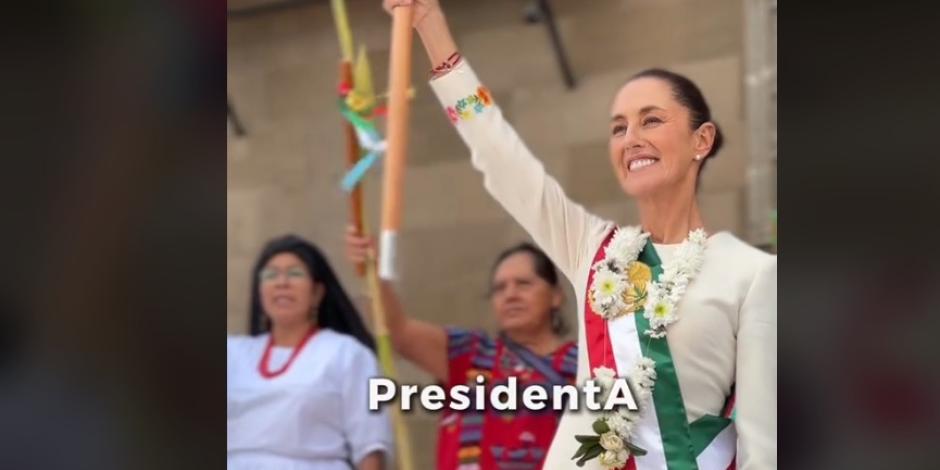 Claudia Sheinbaum, presidenta de México.