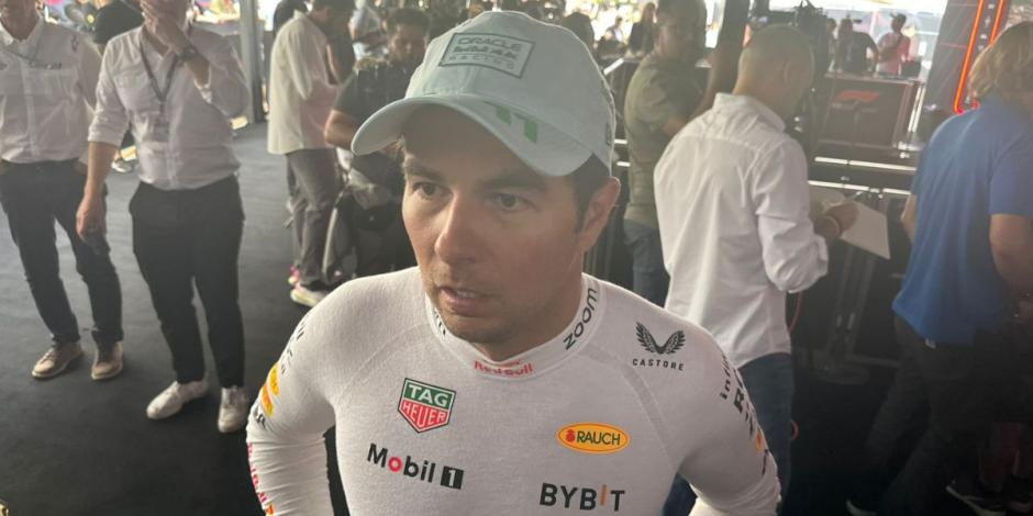 Checo Pérez reconoce el mal fin de semana en México.