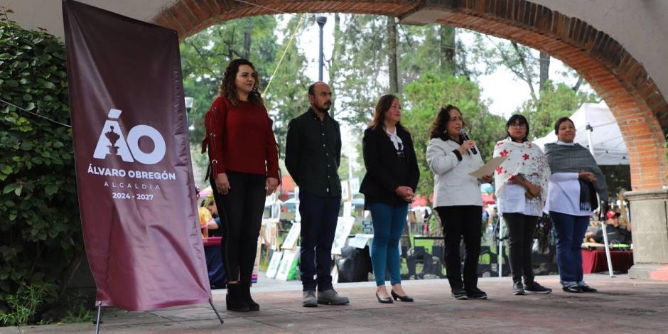 Alcaldía Álvaro Obregón lleva a cabo, junto a pueblos originarios, las celebraciones por el Día de Muertos en San Ángel.