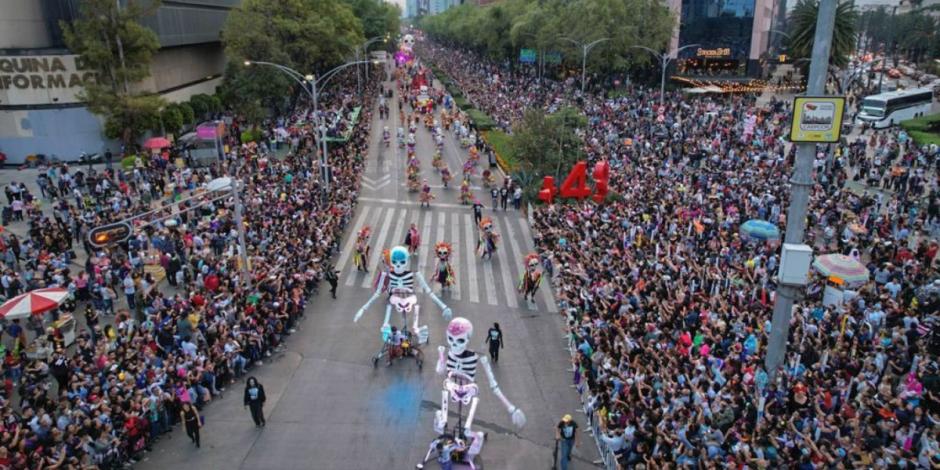 Este año se llevará a cabo la octava edición del Gran Desfile de Día de Muertos en CDMX.