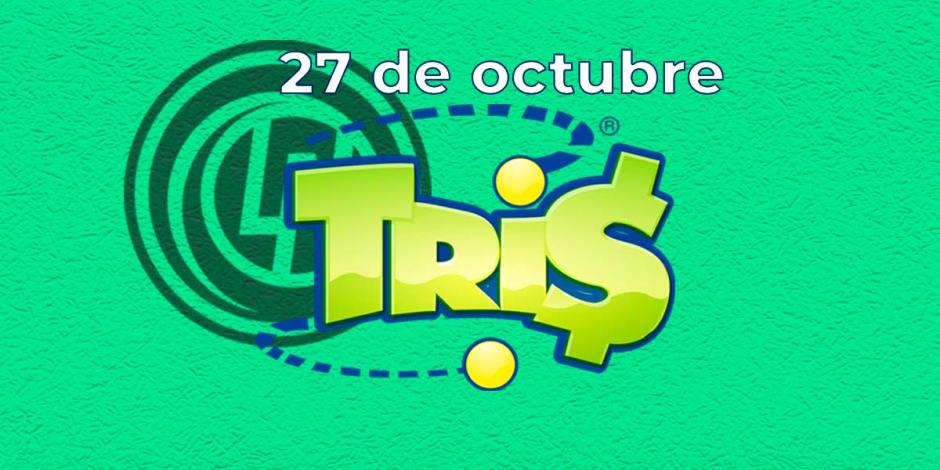 Resultados del Tris de hoy 27 de octubre del 2024.