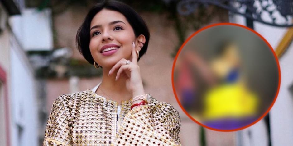 Critican peculiar vestido de Ángela Aguilar en Colombia