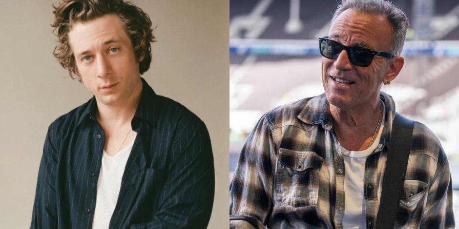 Primer vistazo de Jeremy Allen White como Bruce Springsteen para la biopic del cantante.