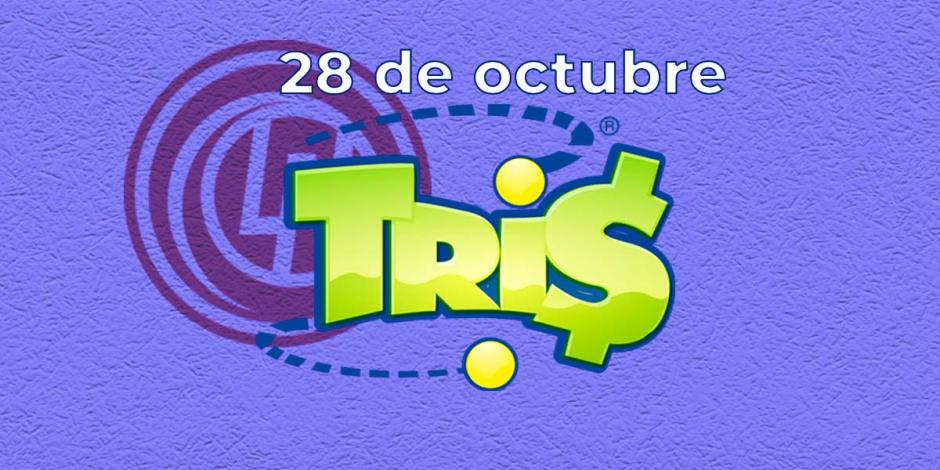 Resultados del Tris de hoy 28 de octubre del 2024.