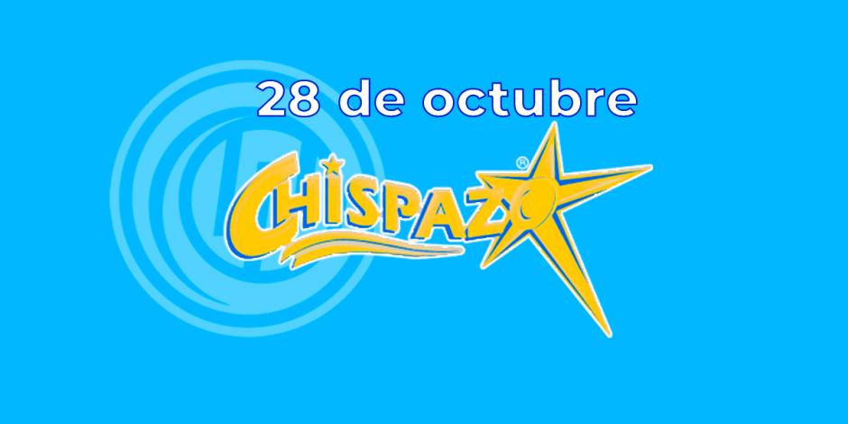 Resultados del Chispazo de hoy 28 de octubre del 2024.