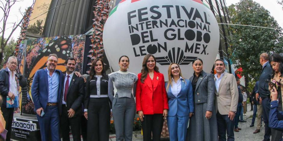 'El Festival Internacional del Globo está listo para darle la bienvenida al mundo', afirma Libia Dennise García.