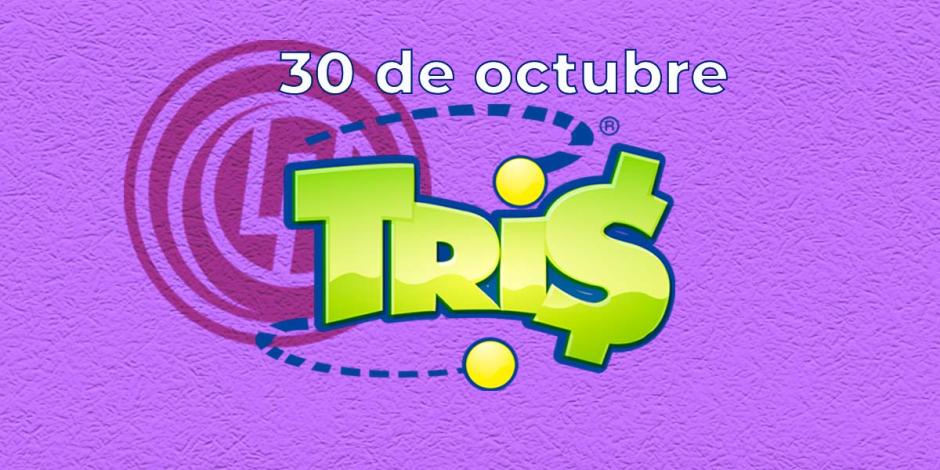 Resultados del Tris de hoy 30 de octubre del 2024.