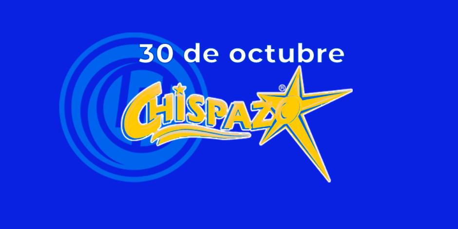 Resultados del Chispazo de hoy 30 de octubre del 2024.